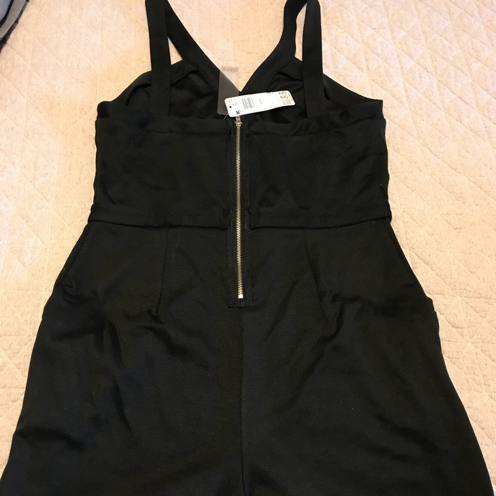 BONGO Black Romper Size L - NWT
